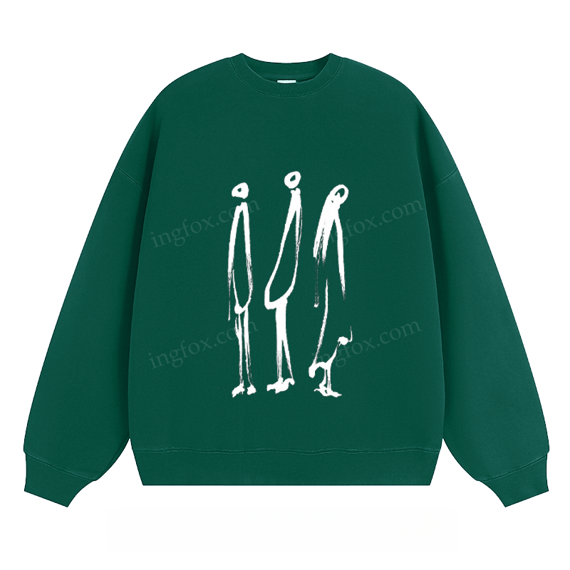 Abstract Figures - Classic Unisex Fit Crewneck Sweatshirt