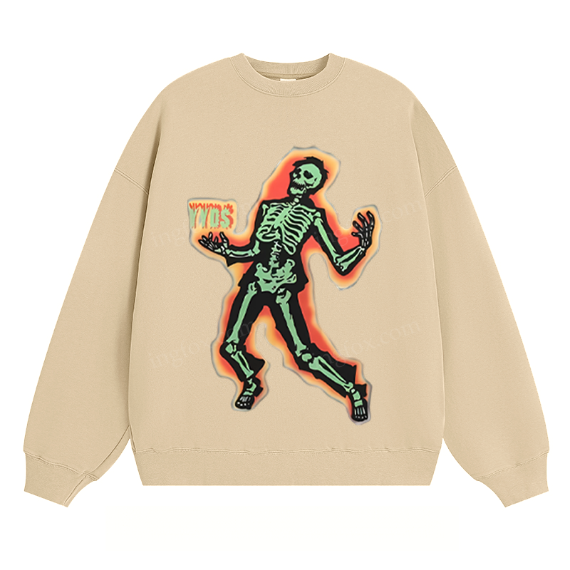Skeleton Graphic - Classic Unisex Fit Crewneck Sweatshirt