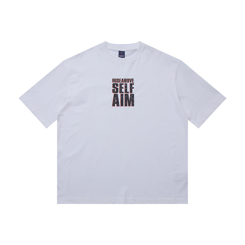 RISEABOVE SELF AIM - Short Sleeve Loose Fit T-shirt
