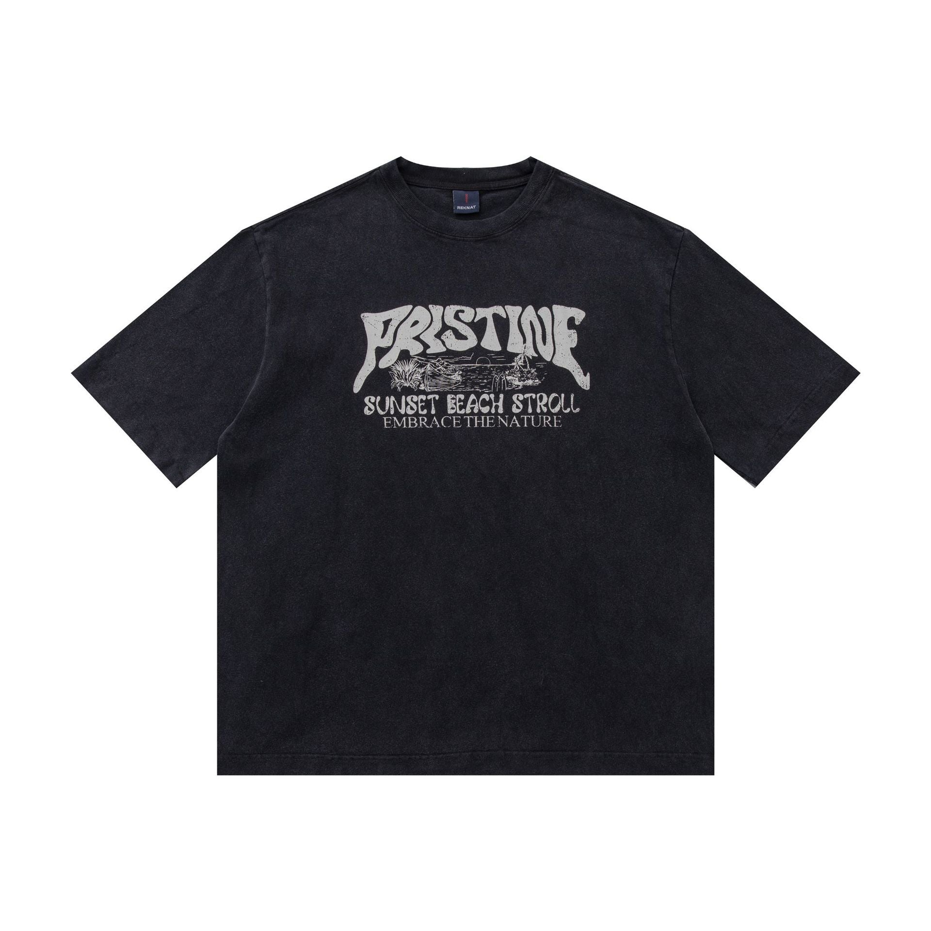 SUNSET BEACH STROLL Short Sleeve Loose Fit T-shirt