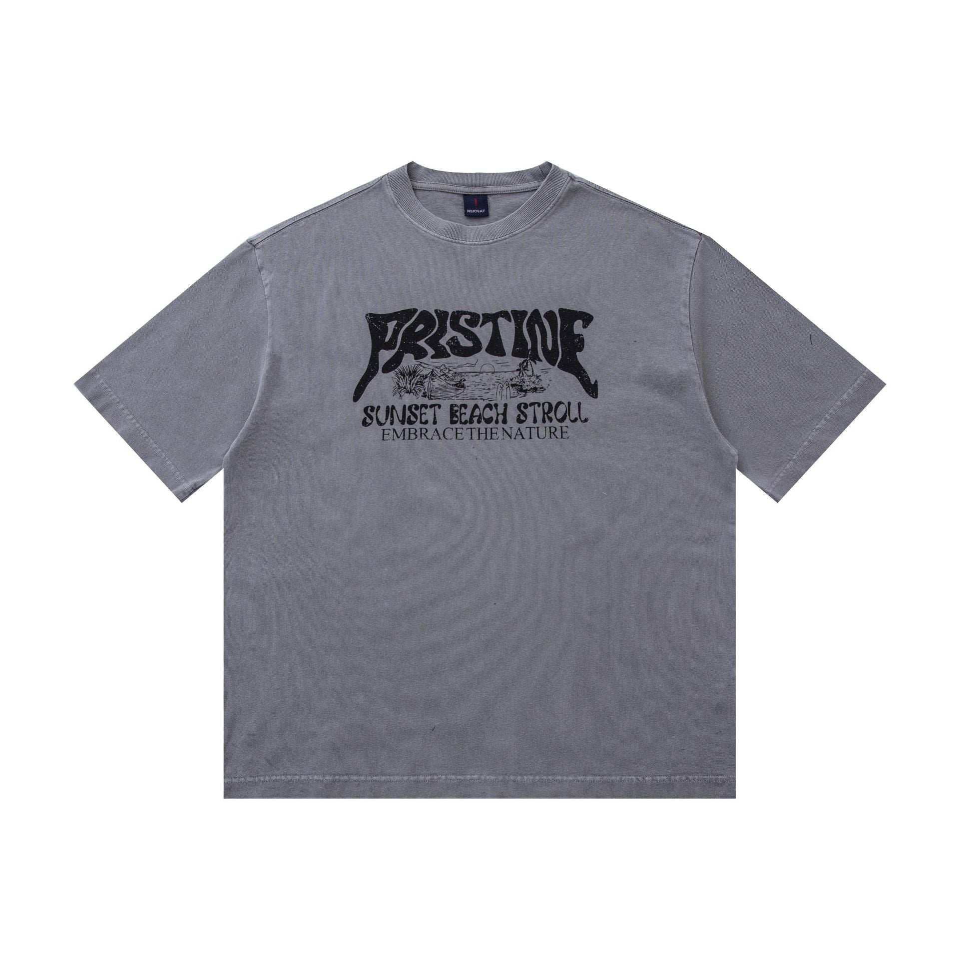 SUNSET BEACH STROLL Short Sleeve Loose Fit T-shirt