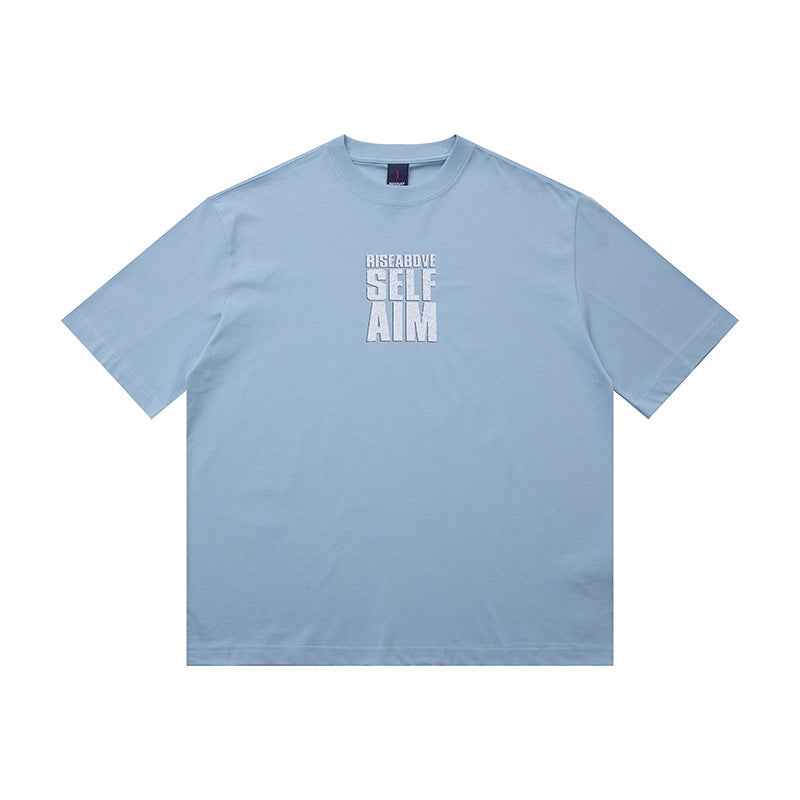 RISEABOVE SELF AIM - Short Sleeve Loose Fit T-shirt