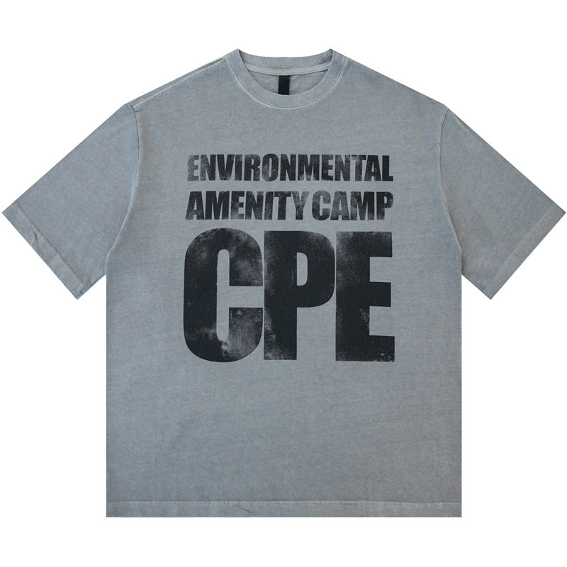 ENVIRONMENTAL AMENITY CAMP - Short Sleeve Loose Fit T-shirt