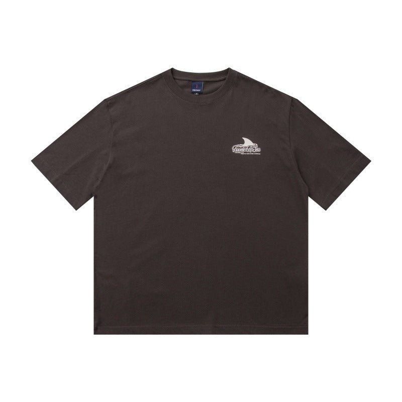 SHARK FIN - Short Sleeve Loose Fit T-shirt