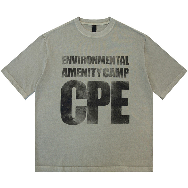 ENVIRONMENTAL AMENITY CAMP - Short Sleeve Loose Fit T-shirt