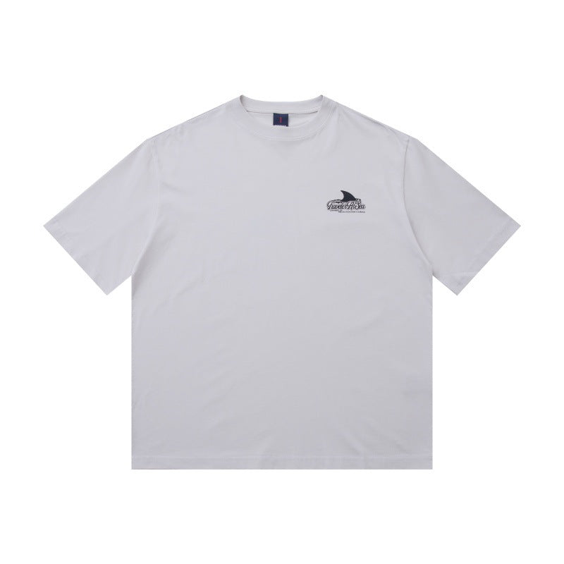 SHARK FIN - Short Sleeve Loose Fit T-shirt