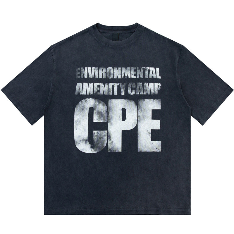 ENVIRONMENTAL AMENITY CAMP - Short Sleeve Loose Fit T-shirt