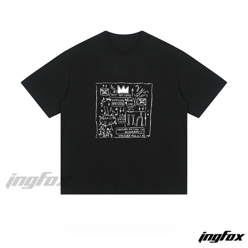 Jean - Michel Basquiat - Style Graffiti - Loose Fit Short Sleeve T-Shirt