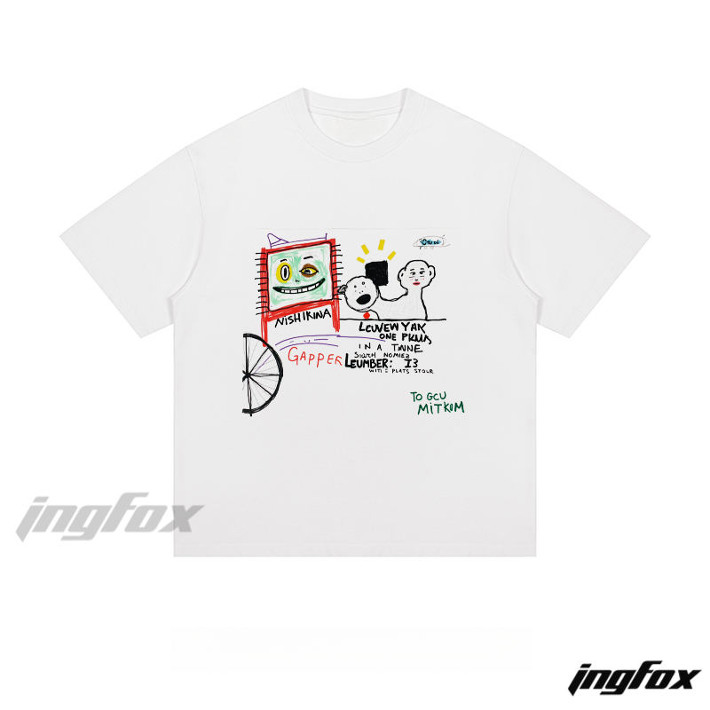 Playful Doodle - Style Scene - Loose Fit Short Sleeve T-Shirt