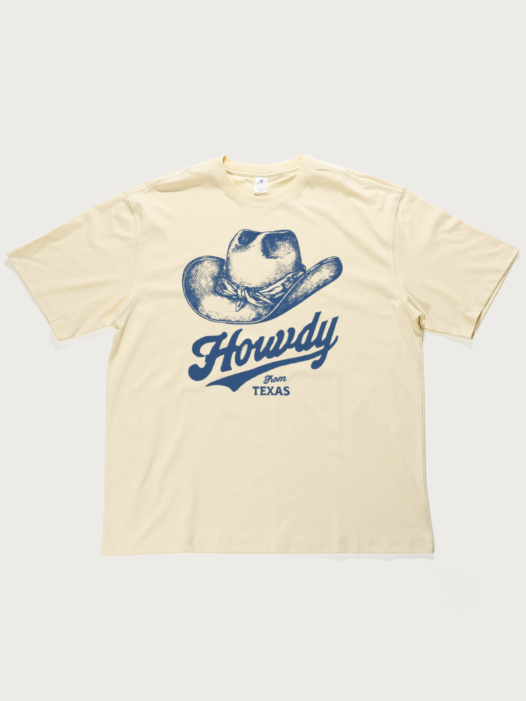 Howdy From Texas - Unisex Retro Cotton Short Sleeve T-Shirt