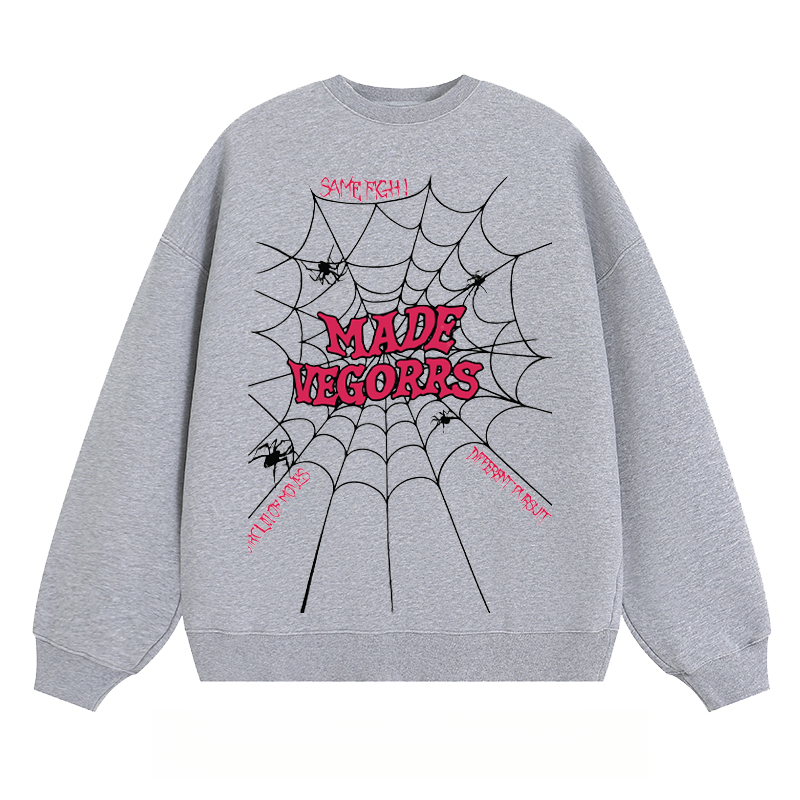 "MADE VEGORRS" Spider Web - Classic Unisex Fit Crewneck Sweatshirt