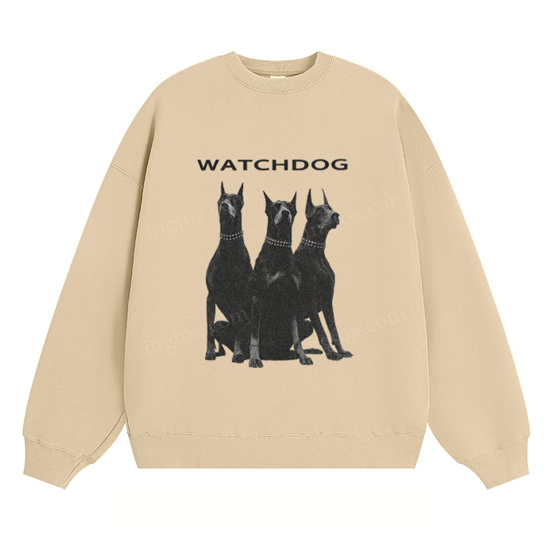 Watchdog Doberman - Classic Unisex Fit Crewneck Sweatshirt