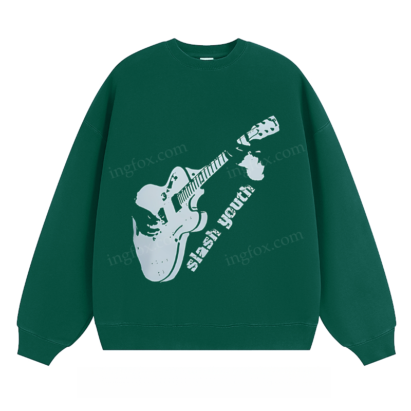 Slash Youth Guitar - Classic Unisex Fit Crewneck Sweatshirt