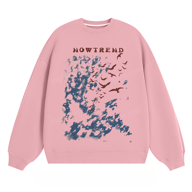 "NOWTREND" Birds & Clouds - Classic Unisex Fit Crewneck Sweatshirt