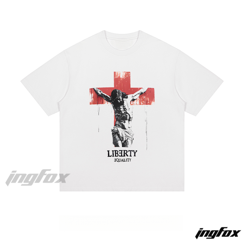 Religious Statement - Loose Fit Short Sleeve T - Shirt