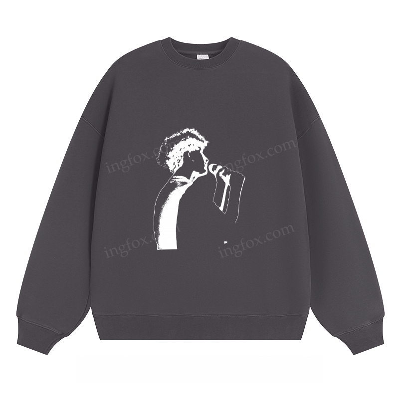 Singer Portrait - Classic Unisex Fit Crewneck Sweatshirt