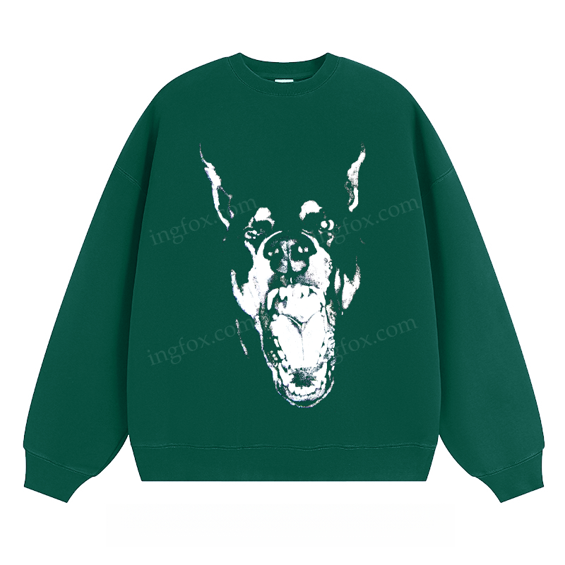 Doberman Graphic - Classic Unisex Fit Crewneck Sweatshirt