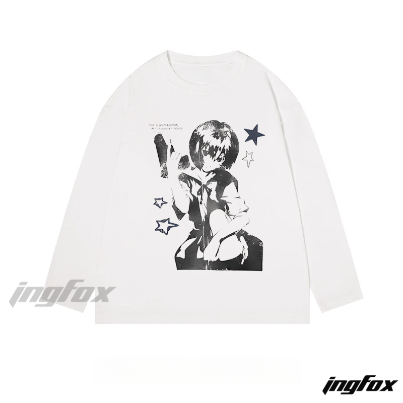 Anime Star - Classic Cotton Long Sleeve Tee