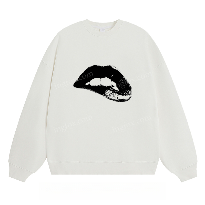 Lips Graphic - Classic Unisex Fit Crewneck Sweatshirt