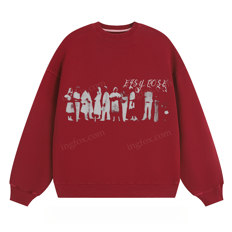 Easy Pose - Classic Unisex Fit Crewneck Sweatshirt