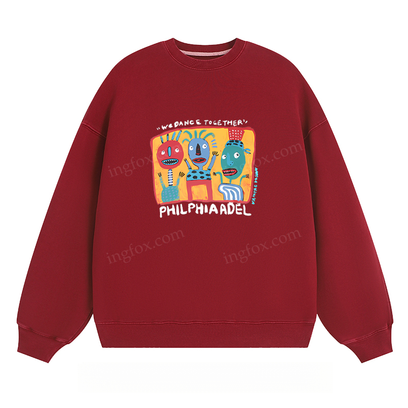 "WE DANCE TOGETHER" - Classic Unisex Fit Crewneck Sweatshirt