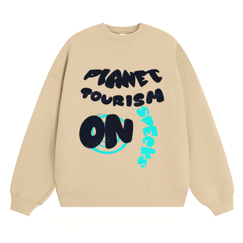 Planet Tourism - Classic Unisex Fit Crewneck Sweatshirt