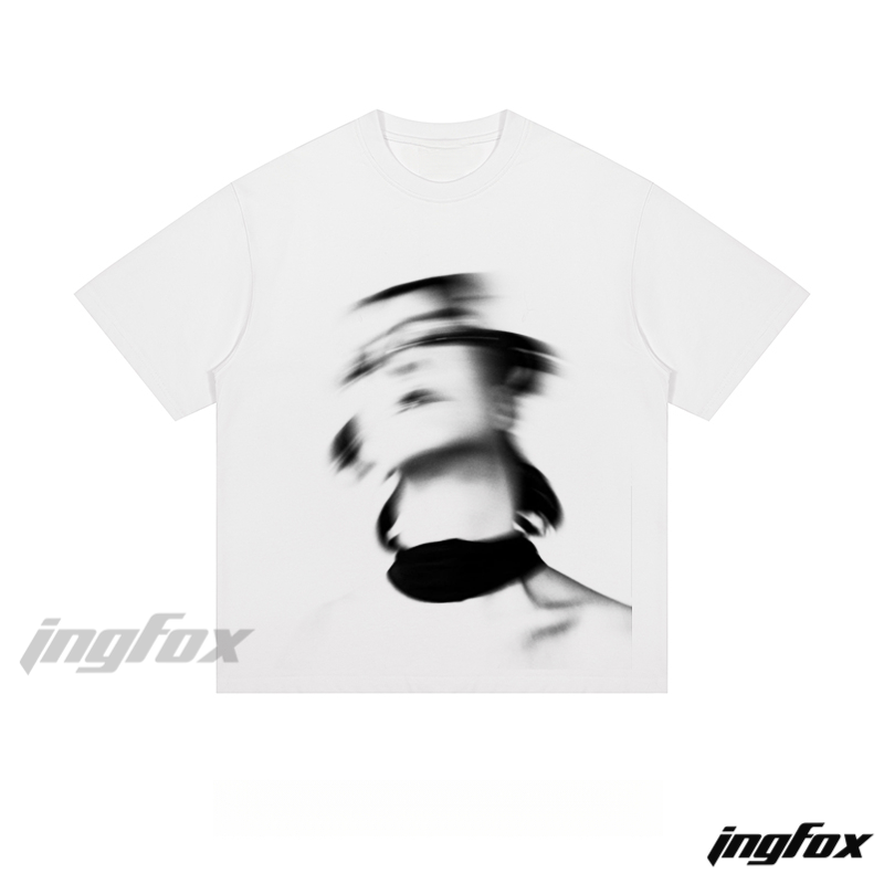 Blurred Portrait - Loose Fit Short Sleeve T-Shirt