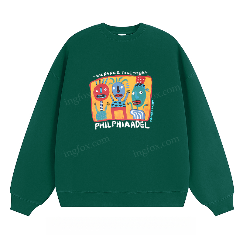 "WE DANCE TOGETHER" - Classic Unisex Fit Crewneck Sweatshirt