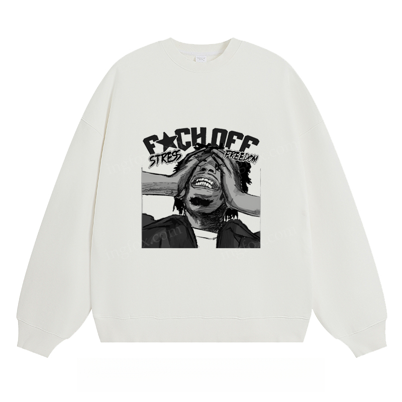Stress & Freedom - Classic Unisex Fit Crewneck Sweatshirt