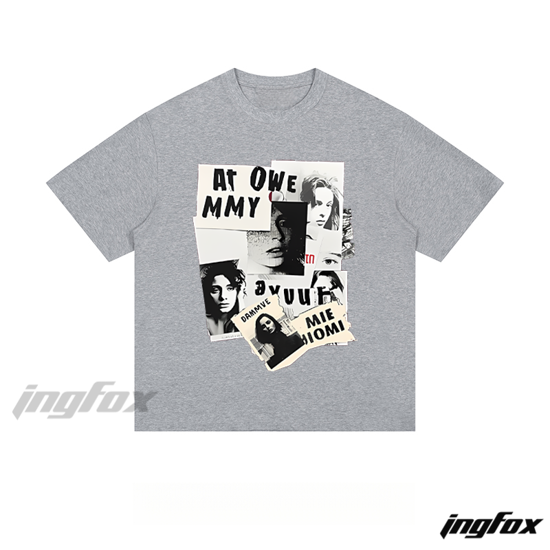 Vintage Photo Collage - Loose Fit Short Sleeve T-Shirt