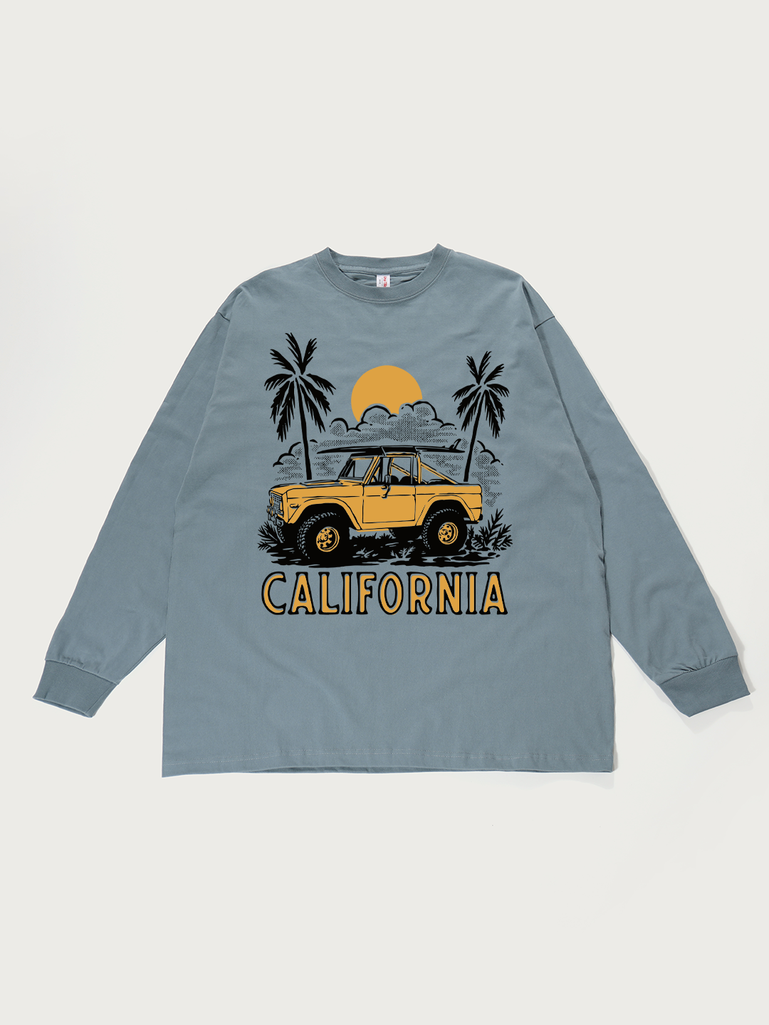 California Off-Road - Unisex Retro Cotton Long Sleeve T-Shirt