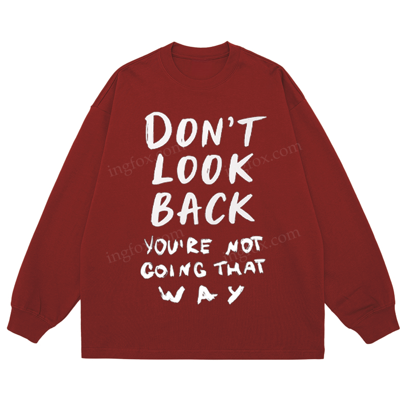 Motivational Slogan - Classic Unisex Fit Cotton Long Sleeve Tee