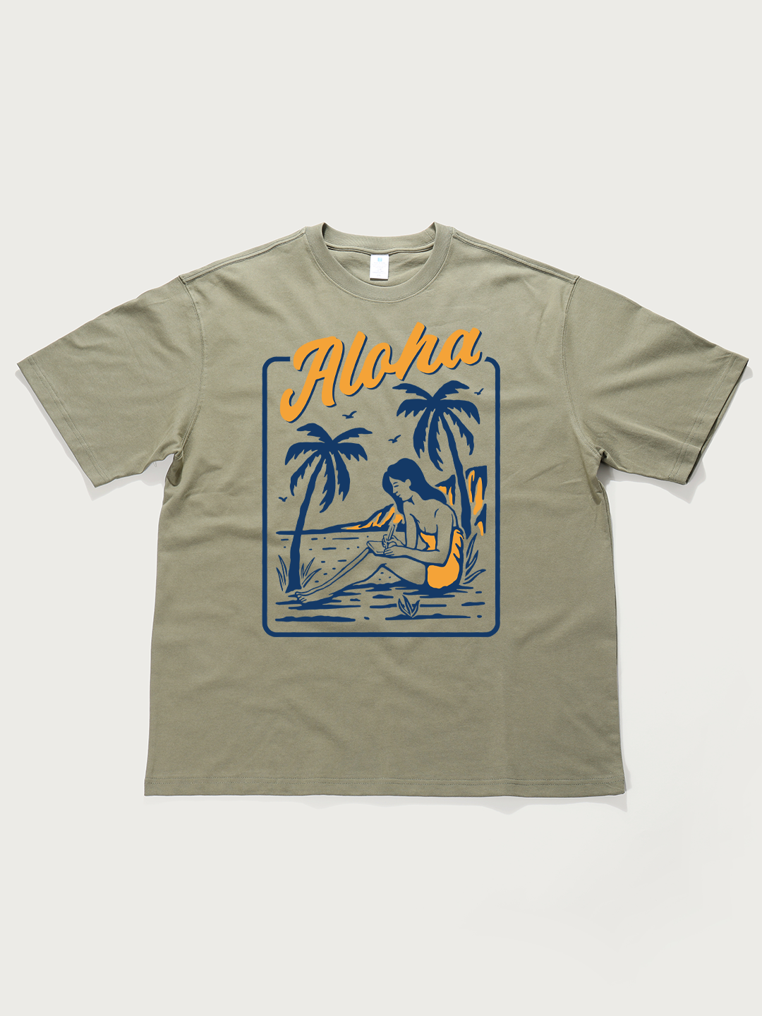 Aloha Hawaiian - Unisex Retro Cotton Short Sleeve T-Shirt