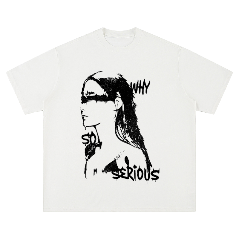 "Why So Serious" Graphic - Unisex Fit Short Sleeve T - Shirt
