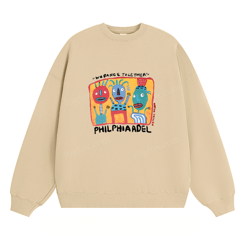 "WE DANCE TOGETHER" - Classic Unisex Fit Crewneck Sweatshirt