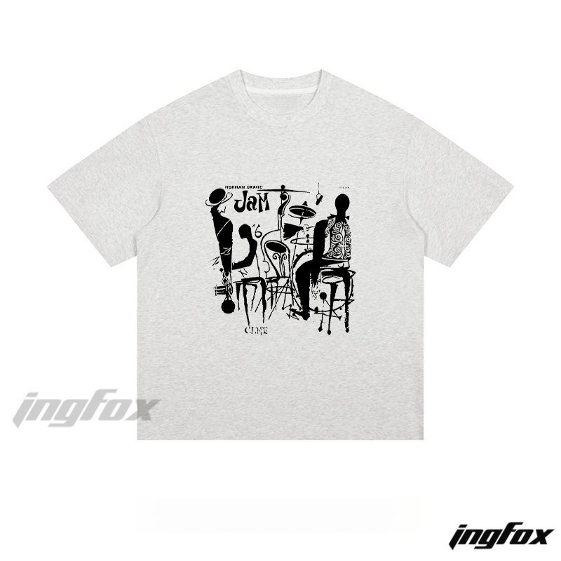 Jazz Jam Live - Loose Fit Short Sleeve T - Shirt