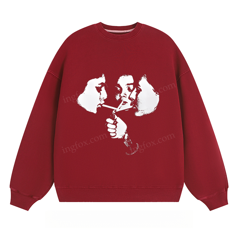 Vintage Cigarette - Sharing Classic Unisex Fit Crewneck Sweatshirt