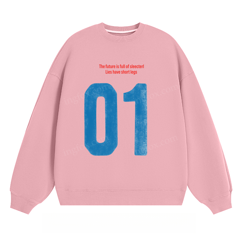 Number 01 - Classic Unisex Fit Crewneck Sweatshirt