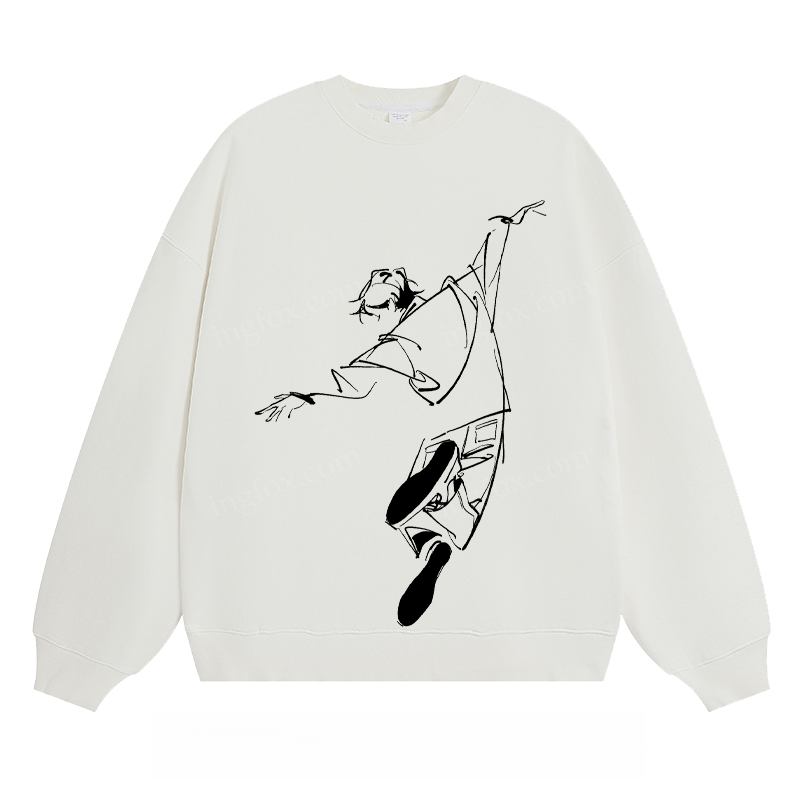 Dynamic Sketch - Classic Unisex Fit Crewneck Sweatshirt