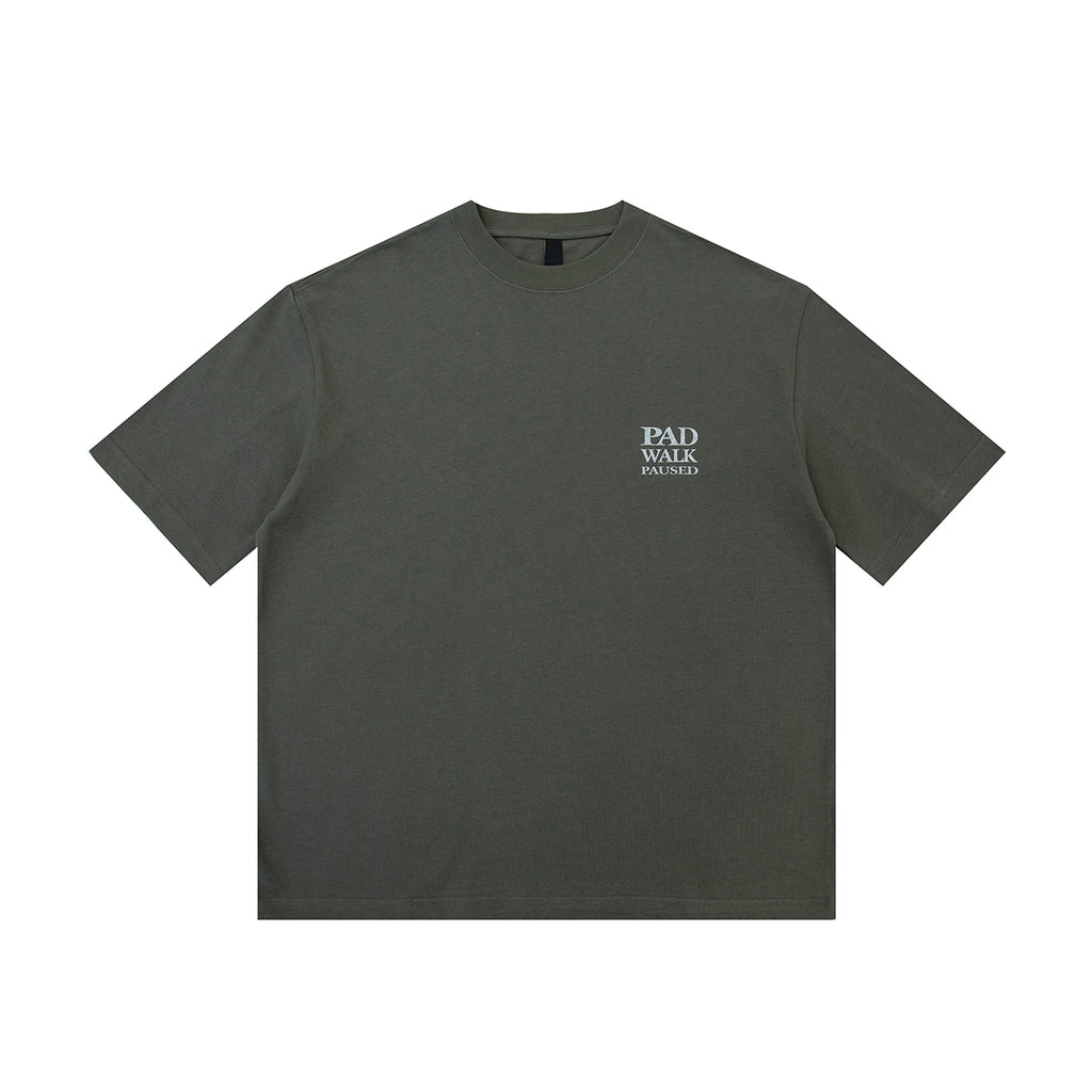 PAD WALK PAUSED - Short Sleeve Loose Fit T-shirt
