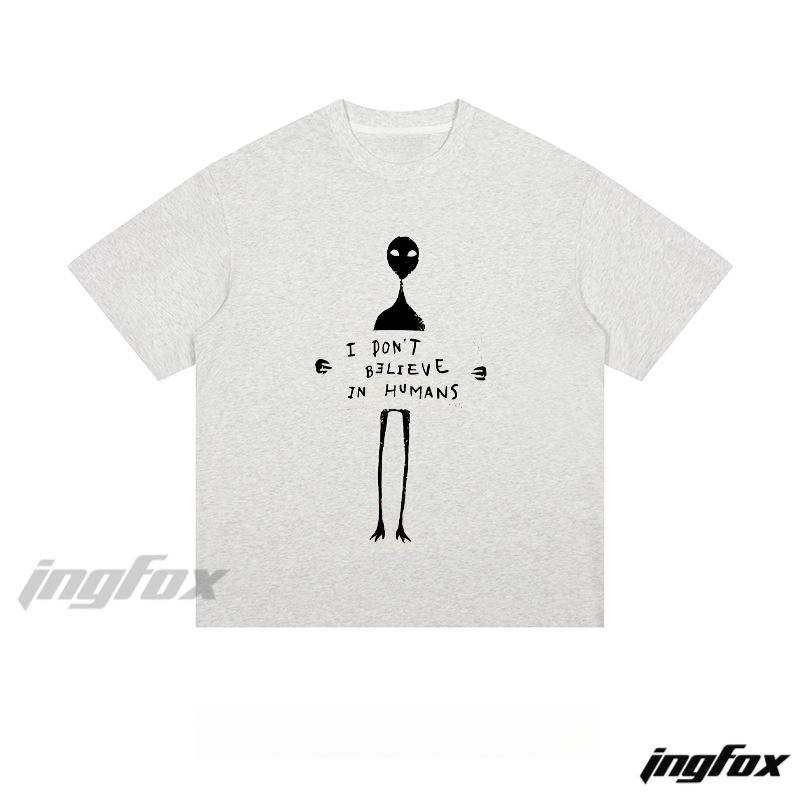 Alien Sarcasm - Loose Fit Short Sleeve T - Shirt