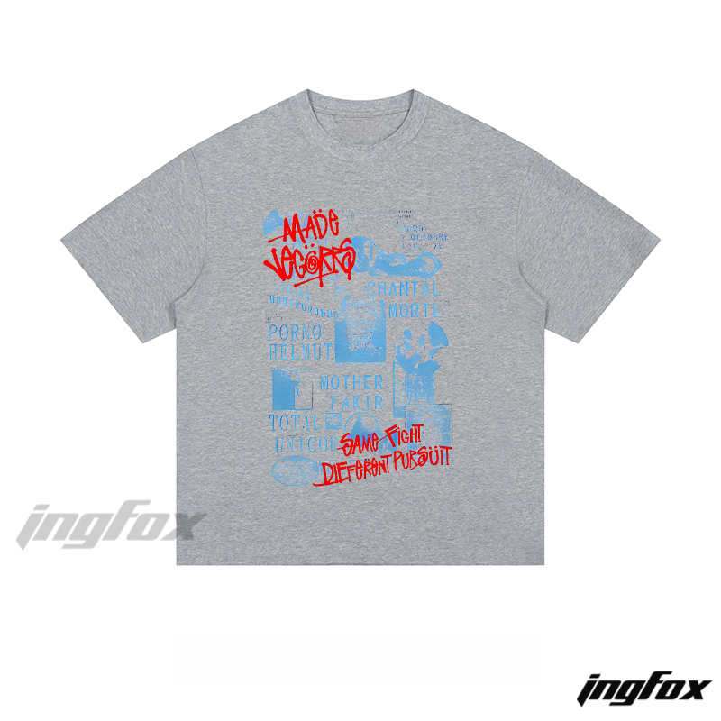 Retro Collage - Loose Fit Short Sleeve T-Shirt