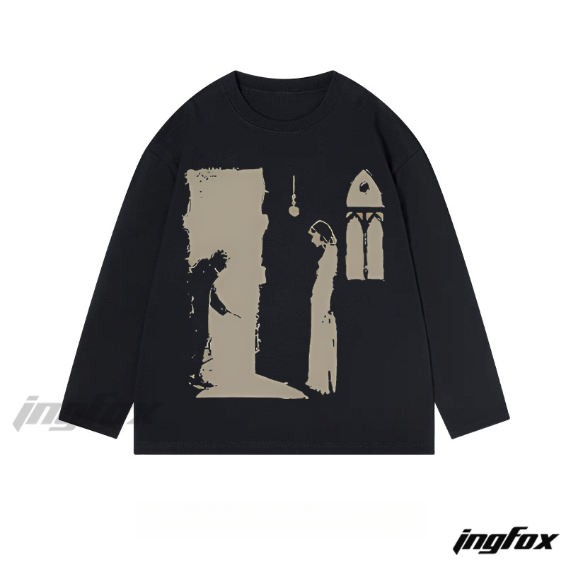 Gothic - Style Scene - Classic Cotton Long Sleeve Tee