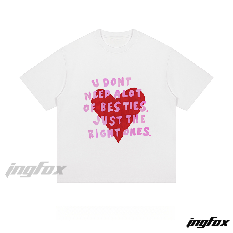 Bestie - Themed Inspirational Text - Loose Fit Short Sleeve T-Shirt