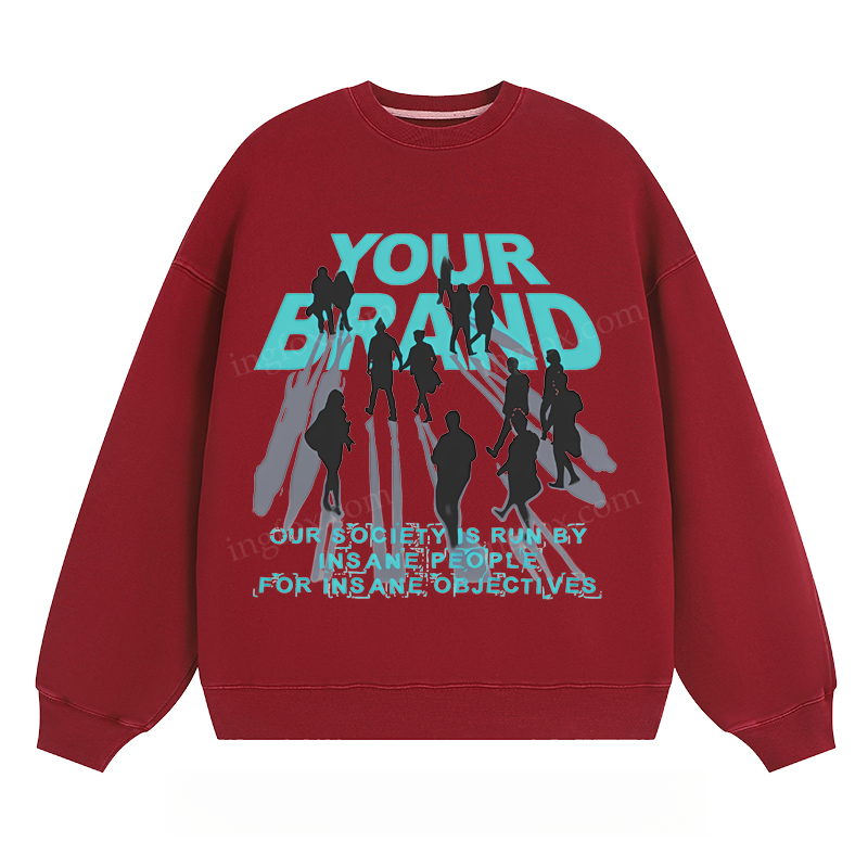 "YOUR BRAND" - Classic Unisex Fit Crewneck Sweatshirt