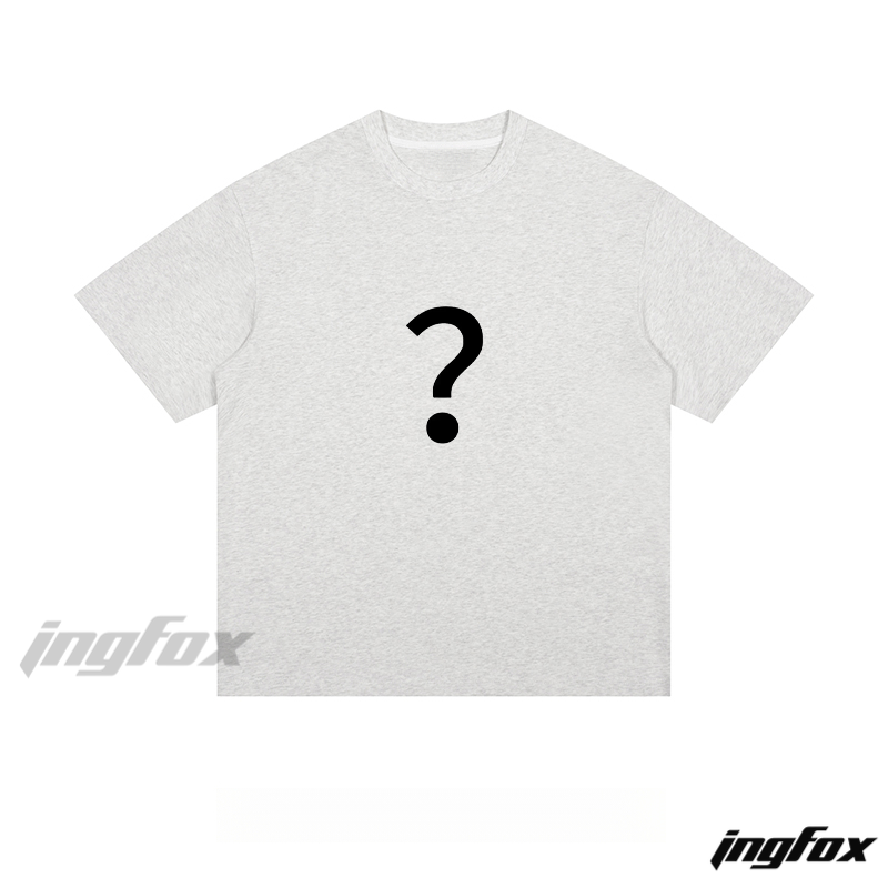 Mystery Mark - Loose Fit Short Sleeve T - Shirt