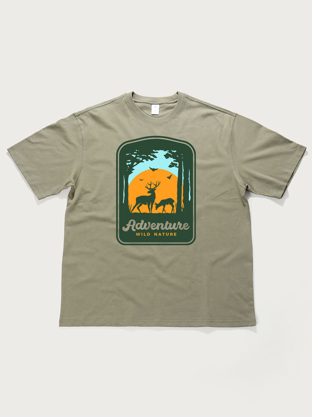 Adventure Wild Nature - Unisex Retro Cotton Short Sleeve T-Shirt