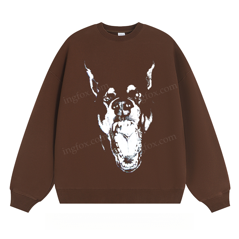 Doberman Graphic - Classic Unisex Fit Crewneck Sweatshirt