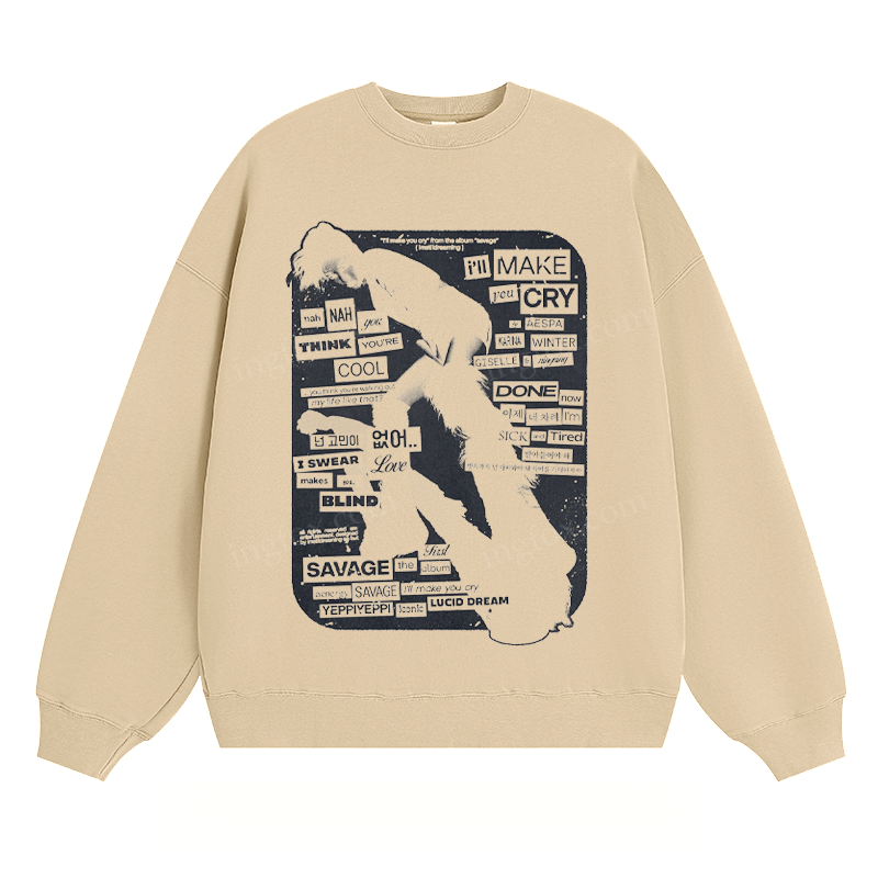 Edgy Collage - Classic Unisex Fit Crewneck Sweatshirt