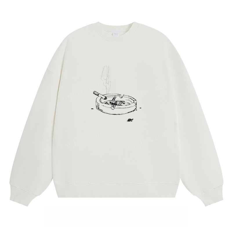 Ashtray Sketch - Classic Unisex Fit Crewneck Sweatshirt